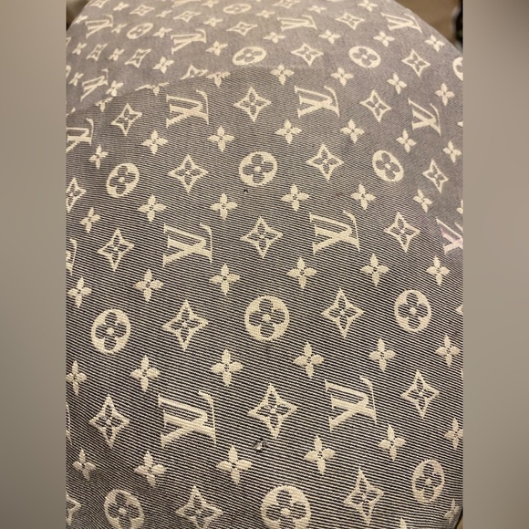 LOUIS VUITTON MINI LIN IDYLLE FANTAISIE HOBO BLUE MONOGRAM LARGE SHOULDER BAG - Picture 17 of 17